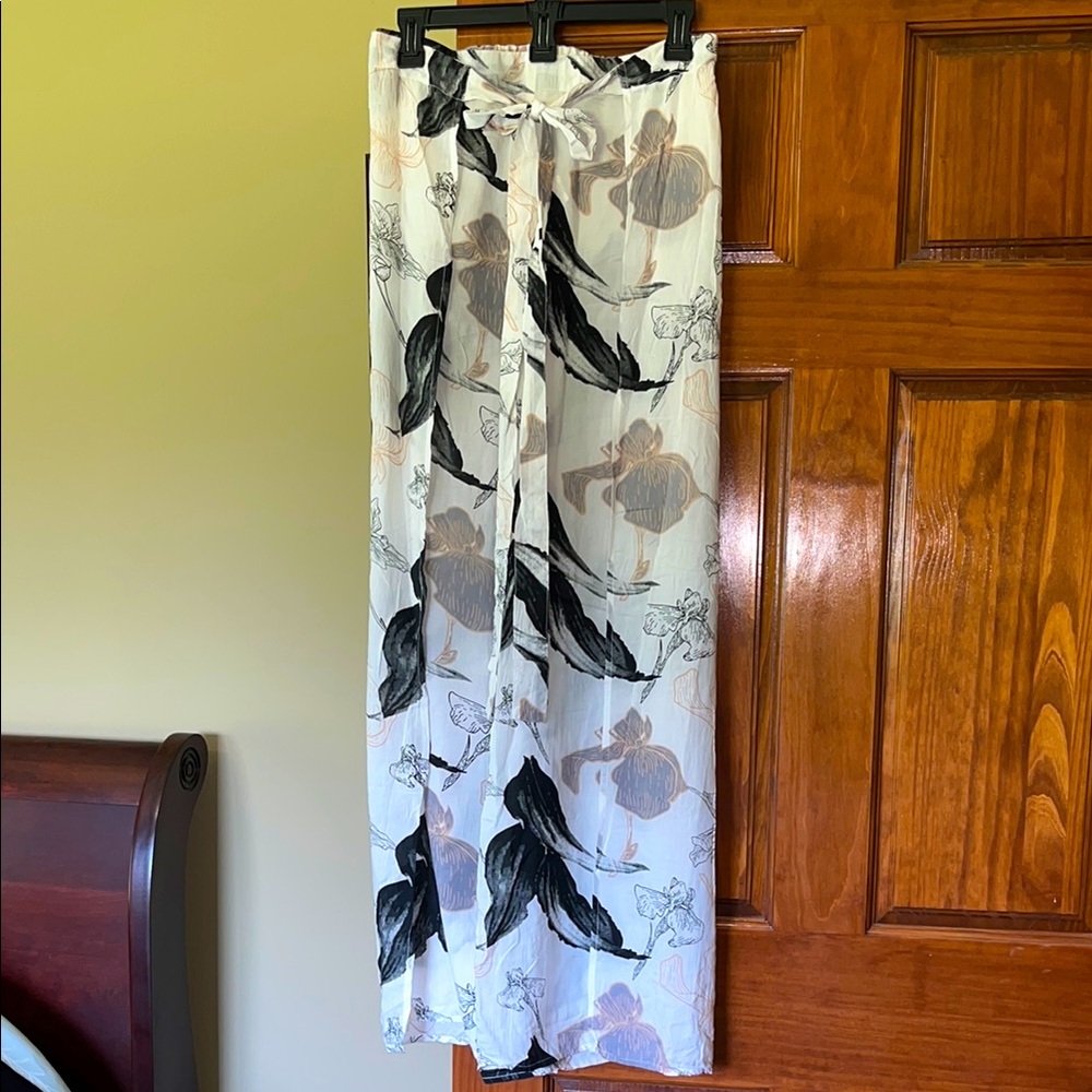 Elan Floral Print Palazzo Pants